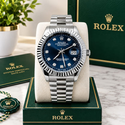 Premium Rolex Oyster Perpetual Watch With Date In 5 Colors