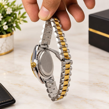 Premium Rolex Oyster Perpetual Watch With Date In 5 Colors