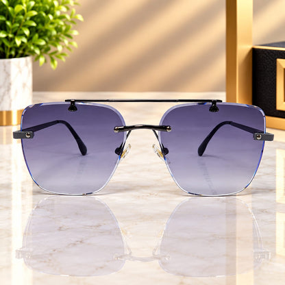 Luxury Black Flat Top Square Sunglasses Inspired By Burberry Available In 3 Colors